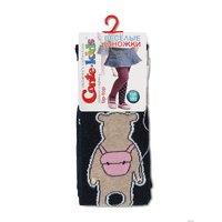 Колготки Conte-kids Tip-Top Веселые ножки 14С-79СП (р. 128-134, темно-синий 488)