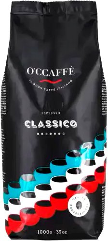 

Кофе O'ccaffe Espresso Classico Professional зерновой 1 кг