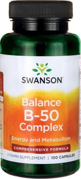 Комплекс Swanson Balance B-50 Complex (100 капсул)