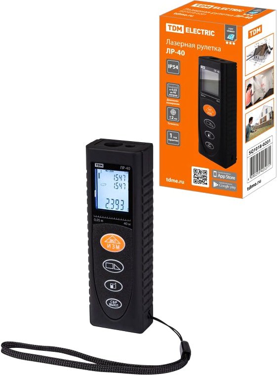 

Лазерный дальномер TDM Electric ЛР-40 SQ1018-0201
