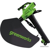 Колесная воздуходувка Greenworks GD40BVII 40V 2406907 (без АКБ)