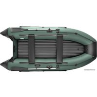 Моторная лодка Roger Boat Trofey 3100 (без киля, зеленый/черный)