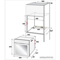 Электрический духовой шкаф BEKO BVR 35500 XMS в Борисове