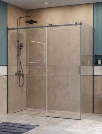 Душевой уголок BelBagno SOFT_CLOSE-2-AH-1-150/80-C-GM