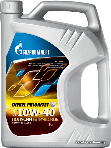 Моторное масло Gazpromneft Diesel Prioritet 10W-40 5л