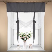 Тюль Loon Алисия 2x1.7 м (серый)