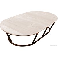 Стол M-Group Мамасан овальный 19050200 (коричневый без ротанга)