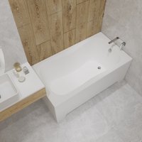 Ванна Lauter Sophia 130 21205130 (с ножками, серым подголовником)