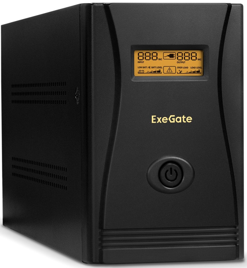 

Источник бесперебойного питания ExeGate SpecialPro Smart LLB-3000.LCD.AVR.4SH.RJ.USB EP287660RUS