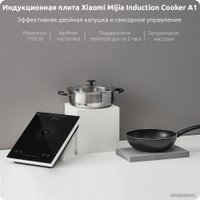 Настольная плита Xiaomi Mijia Home Induction Cooker A1 (китайская версия, с кастрюлей и сковородкой)
