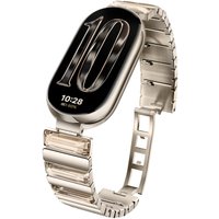 Фитнес-браслет Xiaomi Smart Band 10 M2459B1 (искрящееся золото, с золотистым металлическим браслетом, международная версия)