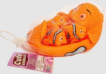 Набор игрушек для ванной Ausini Рыбка 336 (4 предмета)