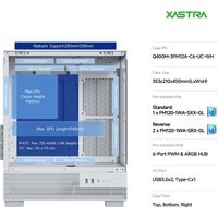 Корпус XASTRA Q400M 3ARGB-C6-UC (белый)