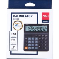 Бухгалтерский калькулятор Deli EM01120 (черный)