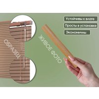 Жалюзи горизонтальные АС МАРТ 772-093 72x160 (вишня)