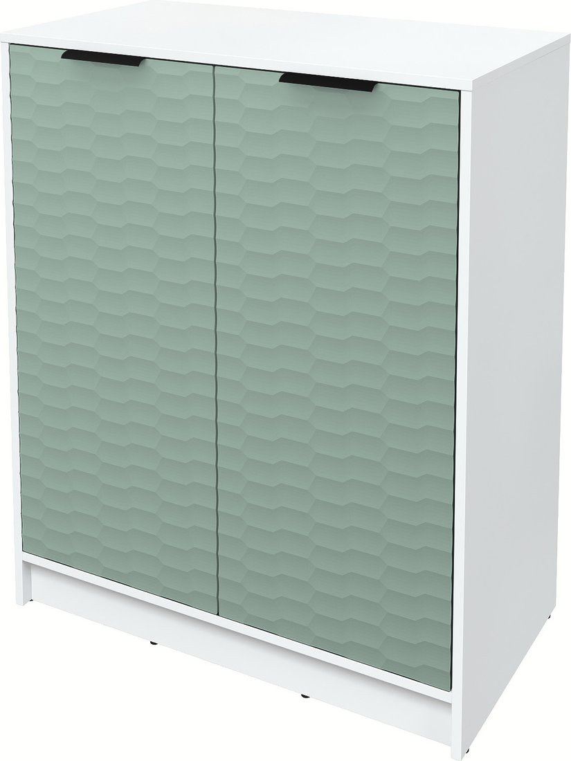 

Тумба Интерлиния Концепт Зодиак КТ-Т84 (белый платинум/мята)