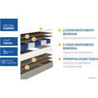 Матрас Askona Classic Start Cocos 80x200