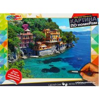 Картина по номерам MultiArt Побережье CANV30X40-MULTI1