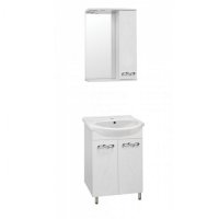  Style Line Шкаф с зеркалом для ванной Венеция 50см (с подсветкой) в Могилеве