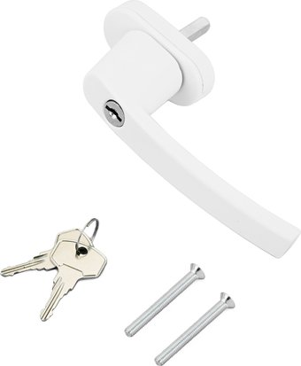 Ручка оконная УЗК SWH 37.1 02 WH008 9016