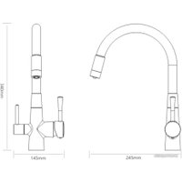 Смеситель Savol S-L1806-04