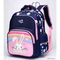 Школьный рюкзак Sun Eight SE-90008 (темно-синий/розовый)