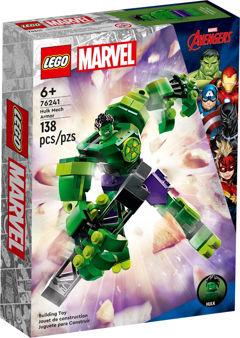 

Конструктор LEGO Marvel Super Heroes 76241 Халк: робот