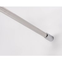 Душевая стенка Saniteco Walk-In SN-W6TC100 (100x200, прозрачное стекло, хромированный профиль)