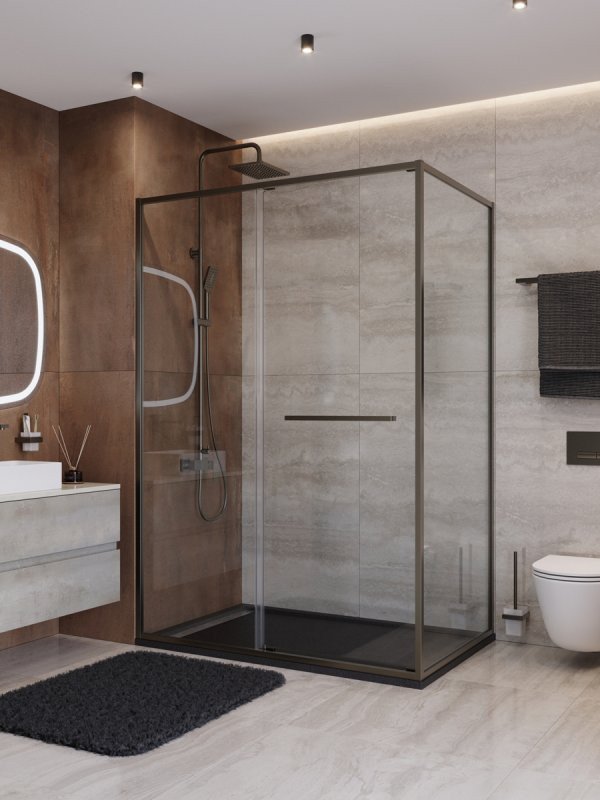 

Душевой уголок Cezares LUX-AH-FS-11-120/90-C-GM