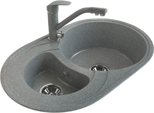 

Кухонная мойка Maxstone GS-4 (темно-серый)