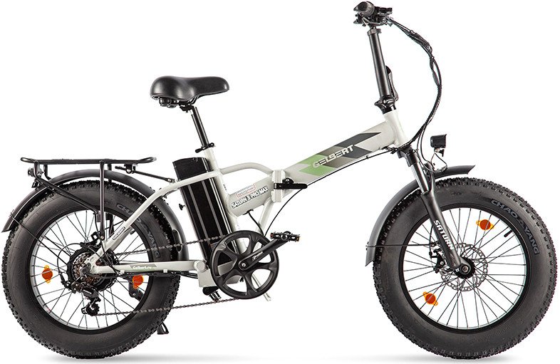 Электровелосипед Gelbert Saturn 3 Pro Max (серый)