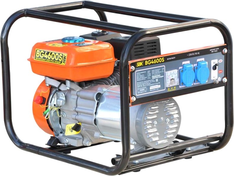 

Бензиновый генератор SBK BG4600S