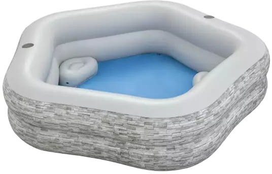 

Надувной бассейн Bestway Splash Paradise 54423 (213х206х53)