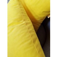 Декоративная подушка Matex Velours 57-161 (желтый, 2шт)