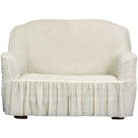 Пледы, покрывала Софатэкс Люкс ПО-4 с оборкой 00873 (молочный)