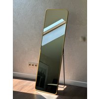 Зеркало eMZe Закругленные углы 45х150 DK0919.AUR (золото)