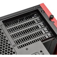 Корпус SilverStone RL08 (черный/красный)
