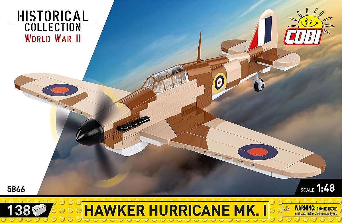 Конструктор Cobi Historical Collection WWII Hawker Hurricane Mk.I
