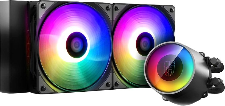 

Система жидкостного охлаждения для процессора DeepCool GamerStorm Castle 240RGB V2 DP-GS-H12AR-CSL240V2