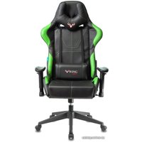 Игровое (геймерское) кресло Zombie Viking 5 Aero (черный/зеленый)