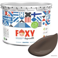 Краска Finntella Foxy Lapselli Matte Kartio F-50-1-3-FL217 2.7 л (коричневый)