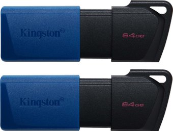 USB Flash Kingston DataTraveler Exodia M 64GB (2шт)