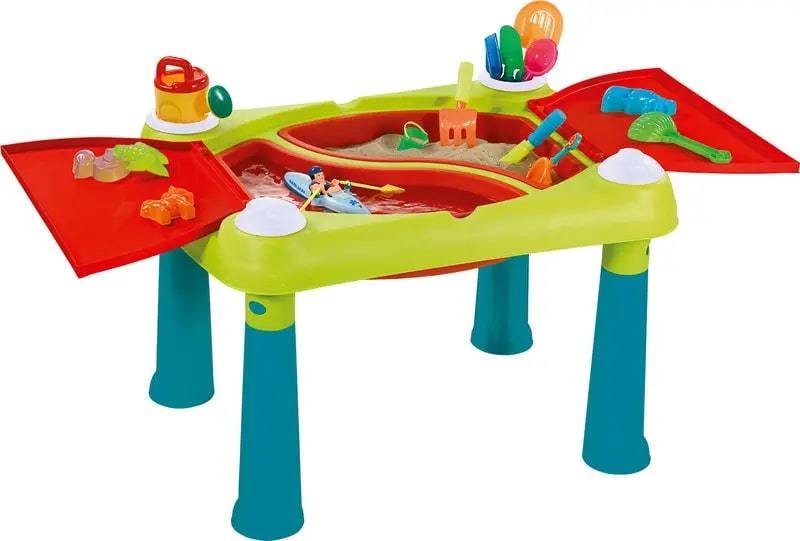 

Игровой стол Keter Creative Fun Table 231588 (бирюзовый/красный)