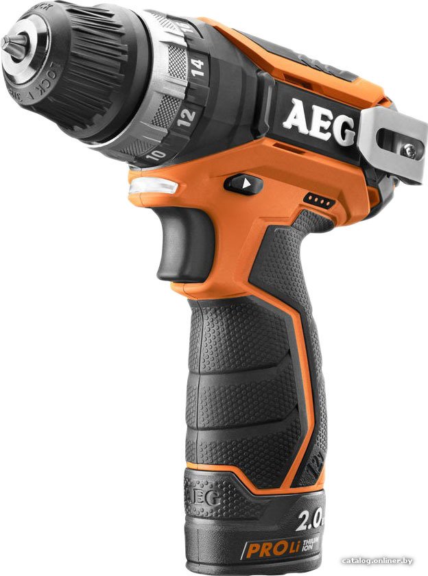 Дрель-шуруповерт AEG Powertools BS 12C2 LI-202C 4935447867 (с 2-мя АКБ)