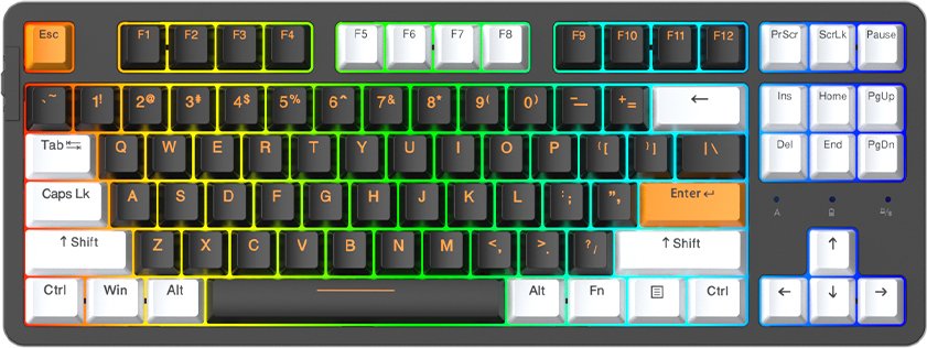 

Клавиатура Dareu A87X Pro (Dareu Blue Sky V3, черный)