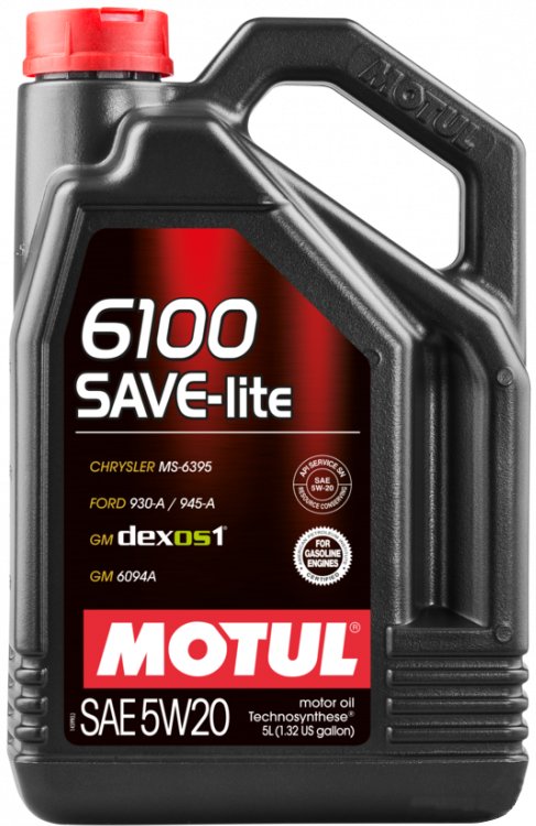 

Моторное масло Motul 6100 Save-Lite 5W-20 5л