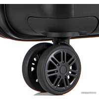 Чемодан-спиннер L'Case Singapore 68 см (черный янтарь)