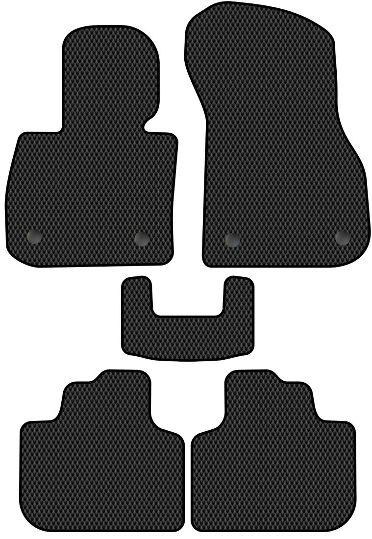 

Комплект ковриков для авто Alicosta BMW X1 sDrive II (suv / F48) 2015 - Н.В. (черный, ромб)