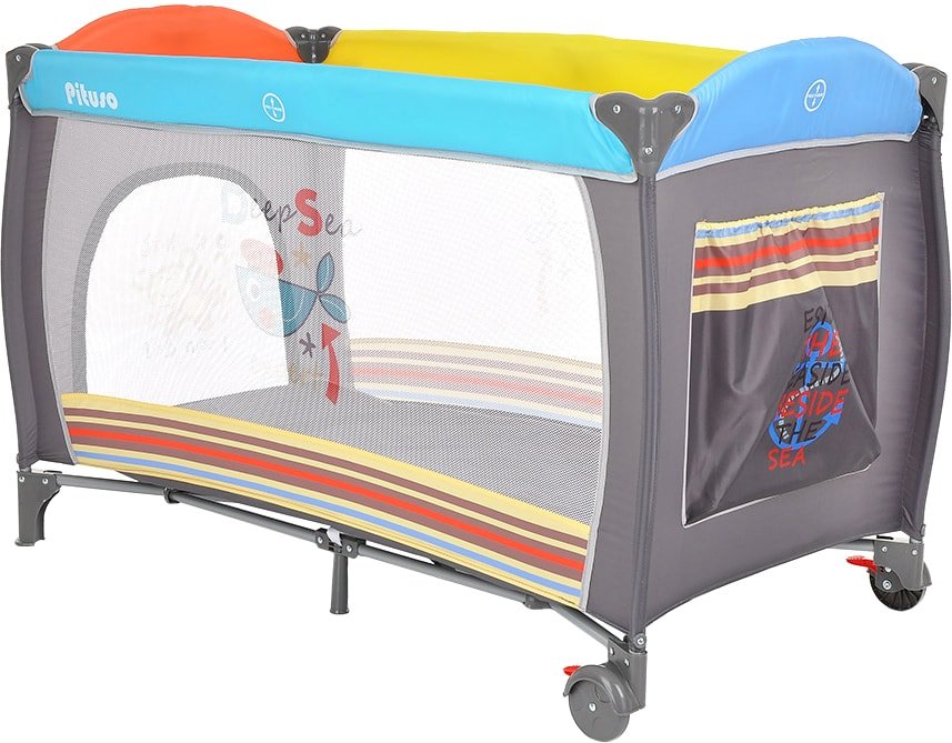 

Игровой манеж Pituso Granada (серый)