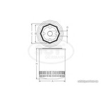 Масляный фильтр SCT germany SM168